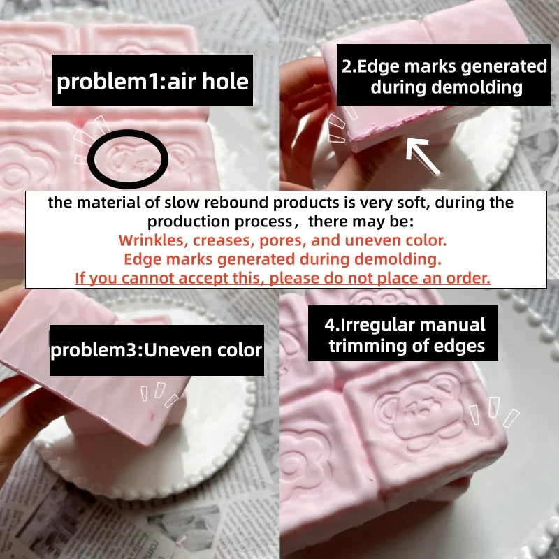 Squishy Strawberry Cube